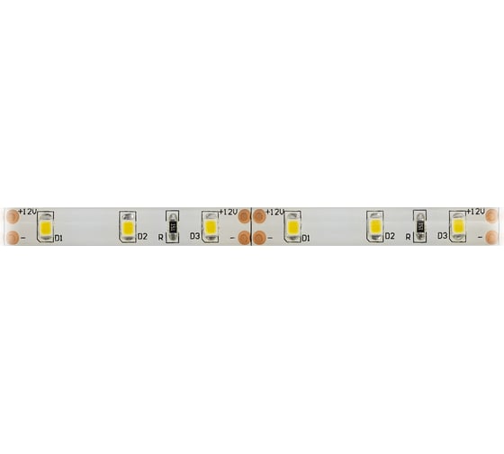 Светодиодная лента ЭРА LS2835-4,8-60-12-2700K-IP65-2year-5m Б0044109