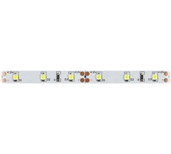 Светодиодная лента ЭРА LS2835-4,8-60-12-6500К-IP20-2year-5m Б0044110