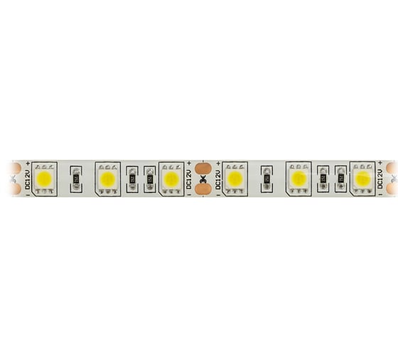 Светодиодная лента ЭРА LS5050-14,4-60-12-2700K-IP65-2year-5m Б0044117