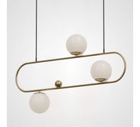 Подвесной реечный светильник IMPERIUMLOFT HOOP L90 Латунь 101675-26