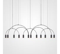 Подвесной светильник IMPERIUMLOFT ARC 12 Black 212845-26