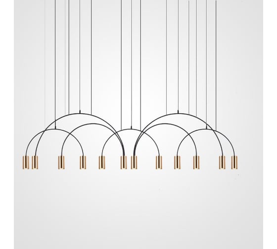 Подвесной светильник IMPERIUMLOFT ARC 12 Gold 212846-26