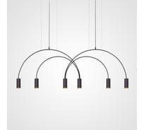 Подвесной светильник IMPERIUMLOFT ARC 6 Black 212843-26