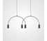 Подвесной светильник IMPERIUMLOFT ARC 4 Black 212840-26 1