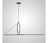 Подвесной светильник IMPERIUMLOFT SUSPENSION CERCLE ET TRAIT – GRAPHITE SATINE L120 144225-22