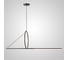 Подвесной светильник IMPERIUMLOFT SUSPENSION CERCLE ET TRAIT – GRAPHITE SATINE L120 144225-22 1