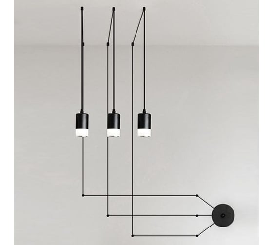 Подвесной светильник IMPERIUMLOFT Wireflow FreeForm 0363 LED Suspension lamp 85257-22 1