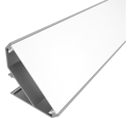 Комплект алюминиевого профиля с экраном и заглушками LEDCRAFT LC-LPU3838M44-3 1627000088