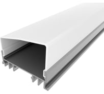 Комплект алюминиевого профиля LEDCRAFT с экраном и заглушками LC-LSS1236M36T-3 1627000022