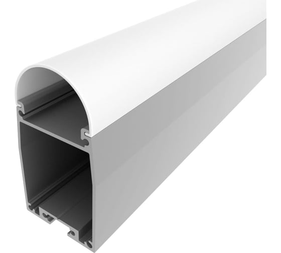 Комплект алюминиевого профиля LEDCRAFT с экраном и заглушками LC-LP4028RM1-3 1627000123 1