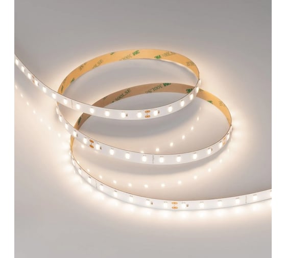 Светодиодная лента Arlight ULTRA-C72-10mm 24V Warm3500 , высок.эфф.200 лм/ 5м 040211