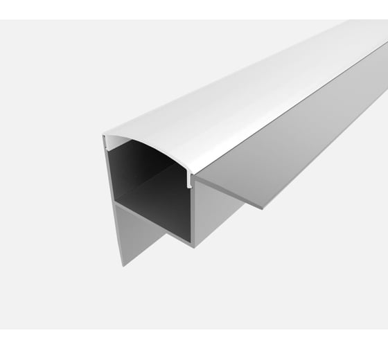 Комплект алюминиевого профиля с экраном и заглушками LEDCRAFT LC-NKU4543M28-3 1627000060