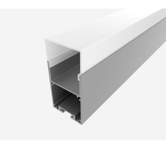 Комплект алюминиевого профиля LEDCRAFT с экраном и заглушками LC-LP4028M1728-3 1627000057