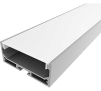 Комплект алюминиевого профиля LEDCRAFT с экраном и заглушками LC-LP2050M44-3 1627000113