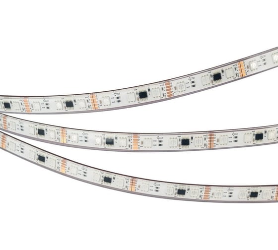 Светодиодная герметичная лента Arlight DMX-PFS-B60-12mm 12V RGB-PX3 5м 039175 1