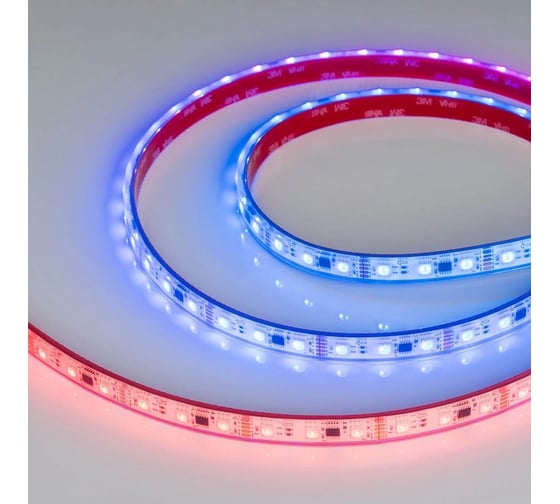 Светодиодная герметичная лента Arlight DMX-PFS-B60-12mm 12V RGB-PX3 5м 039175