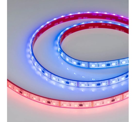 Светодиодная герметичная лента Arlight DMX-PS-B60-12mm 12V RGB-PX3 5м 039605