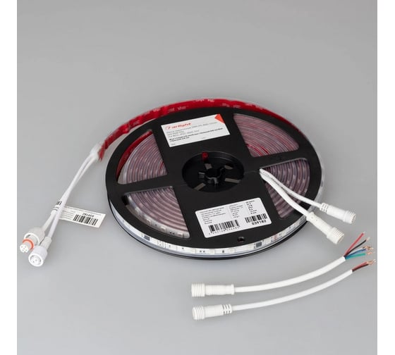 Светодиодная герметичная лента Arlight DMX-PS-B60-12mm 24V RGB-PX6 5м 039182