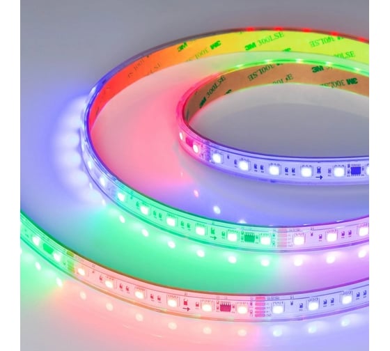 Светодиодная герметичная лента Arlight DMX-PS-B60-15mm 24V RGB-PX6 5м 037090