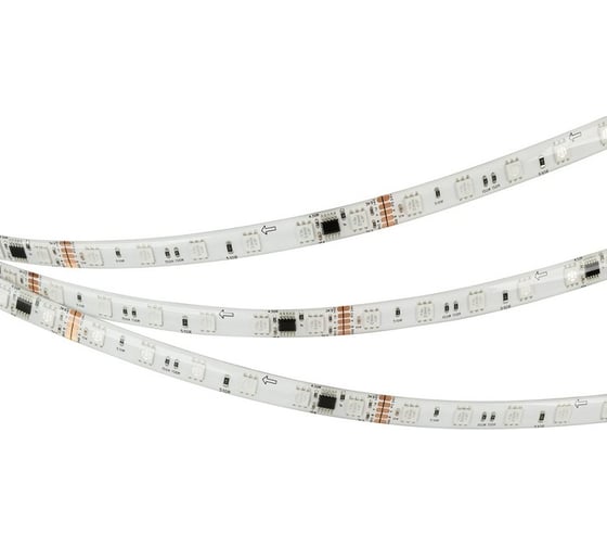 Светодиодная герметичная лента Arlight DMX-SE-B60-10mm 24V RGB-PX6 5м 039607 1