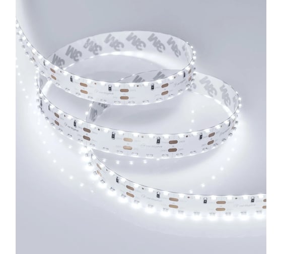 Светодиодная лента Arlight RS 2-5000 24V, White6000 2x2 15mm,, 19.2 Вт/м, IP20 5м 024468