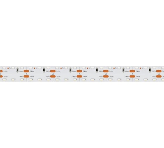 Светодиодная лента Arlight RS 2-5000 24V, White6000 2x2 15mm,, 19.2 Вт/м, IP20 5м 024468