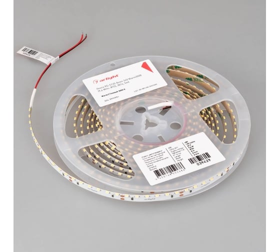 Светодиодная лента Arlight RS-S120-8mm, 24V, Warm3000 5м 039429