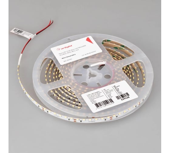 Светодиодная лента Arlight RS-S120-8mm, 24V, White6000 5м 039428