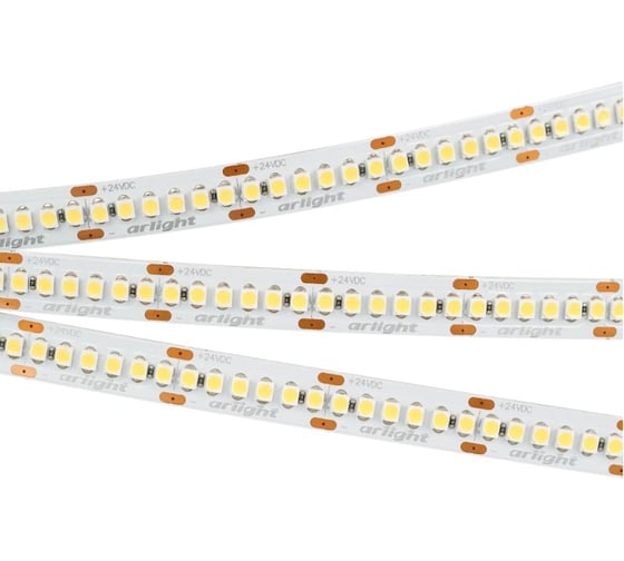 Светодиодная лента Arlight RT-A240-10mm, 24V, Warm3500 5м 038744
