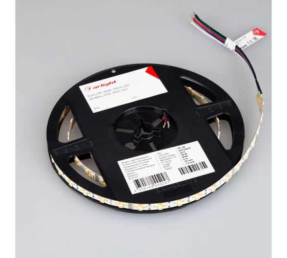 Светодиодная лента Arlight RT-A240-10mm, 24V, Warm-MIX 5м 038400