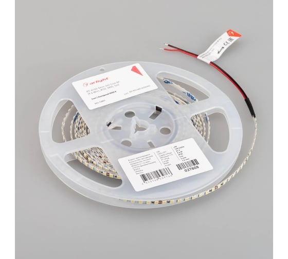 Светодиодная лента Arlight RT-A160-5mm, 24V, Cool 8K 5м 037808