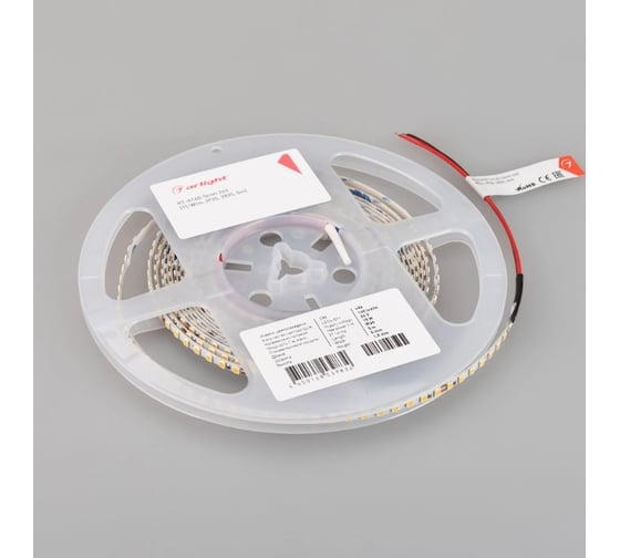 Светодиодная лента Arlight RT-A160-5mm, 24V, Warm3500 5м 040532