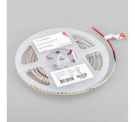 Светодиодная лента Arlight RT-A160-5mm, 24V, Warm3000 5м 037806