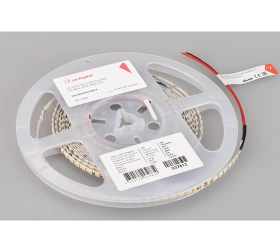 Светодиодная лента Arlight RT-A160-5mm, 24V, Day4000 5м 037812