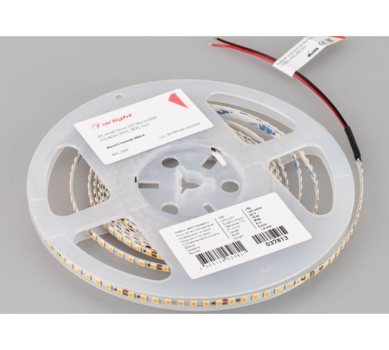 Светодиодная лента Arlight RT-A160-5mm, 24V, Warm3000 5м 037813