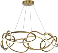 Подвесной светильник ST luce золотистый led 1x84w 4000k, SL6505.203.84