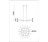 Подвесная люстра ARTE LAMP empire A2482SP-32BK 5