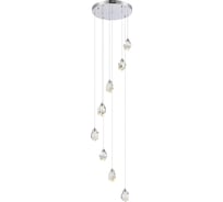 Подвесной светильник ST luce хром/прозрачный led 8x3w 3000k, SL6114.103.08