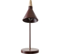 Настольная лампа Bergenson Bjorn Thor, 25х25x57 см, вишневая BB0000417