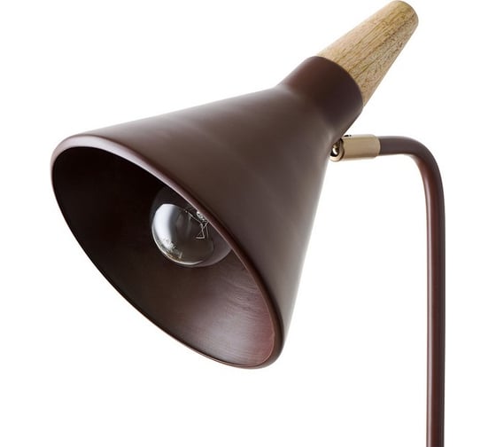 Настольная лампа Bergenson Bjorn Thor, 25х25x57 см, вишневая BB0000417