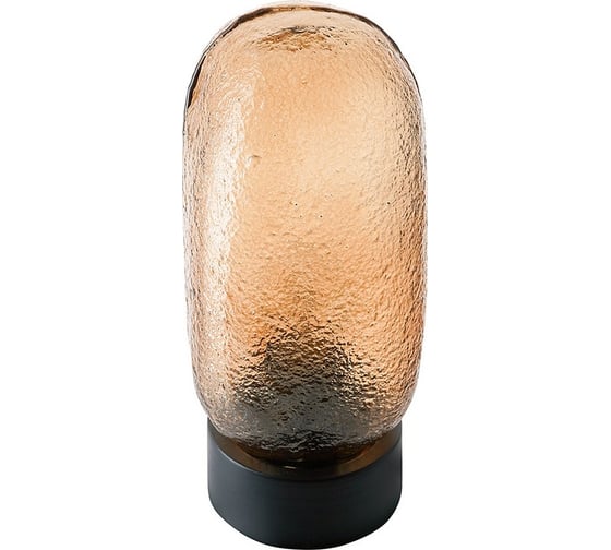 Настольный светильник Bergenson Bjorn Frozen Light, 13х13 см, янтарный BB0000556