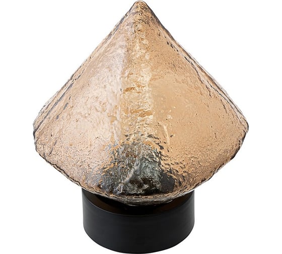 Настольный светильник Bergenson Bjorn Frozen Light, 20х20 см, янтарный BB0000555
