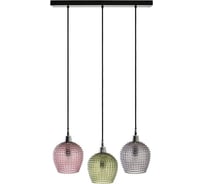 Подвесной светильник Bergenson Bjorn каскадный Aurora, 65x18 см, сливовый/зеленый/серый BB0000564