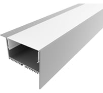 Комплект алюминиевого профиля для потолка и стен LEDCRAFT с экраном и заглушками LC-NKU7689M69-3 1627000099