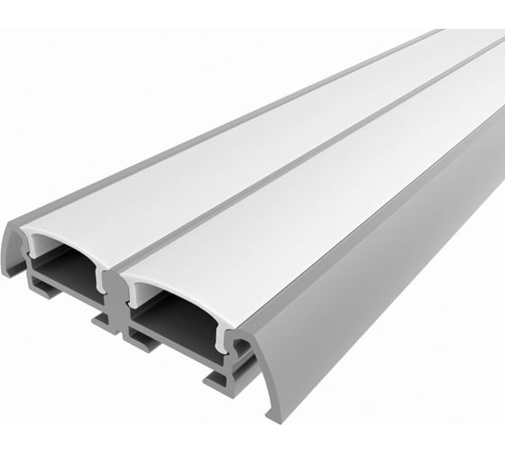 Комплект алюминиевого профиля LEDCRAFT с экраном и заглушками LC-LP0942M16-3 1627000100 1