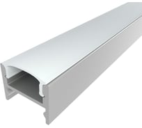 Комплект алюминиевого профиля LEDCRAFT с экраном и заглушками LC-LPS1216M16-3 1627000017