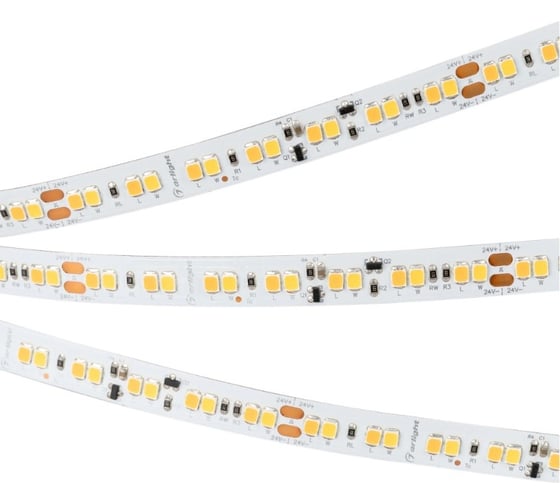 Светодиодная лента Arlight RT-A168-10mm, 24V, Dim-To-Warm 5м 033606