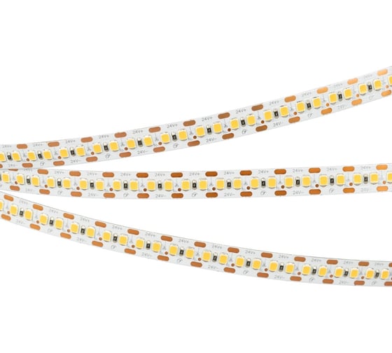 Светодиодная лента Arlight RT-A168-10mm, 24V, Warm3000-CX2, резка 2 светод 5м 028738(2)