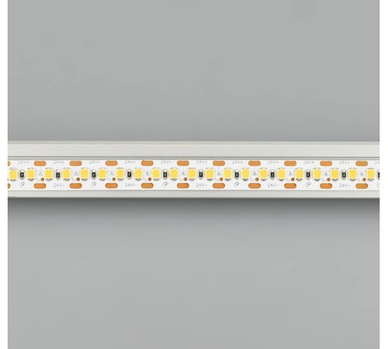 Светодиодная лента Arlight RT-A168-10mm, 24V, Warm3000-CX2, резка 2 светод 5м 028738(2)