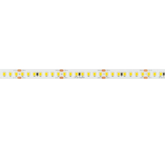 Светодиодная лента Arlight RT-A168-10mm, 24V, Warm3500 5м 028602(2)